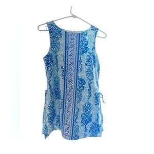 Lilly Pulitzer Vibrant Blue dress skort with side ties. Super cute - size 2